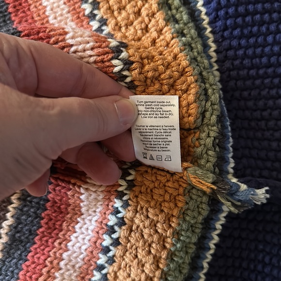 Vintage cotton-blend Coldwater Creek cardigan sweater with front pockets - Picture 9 of 10